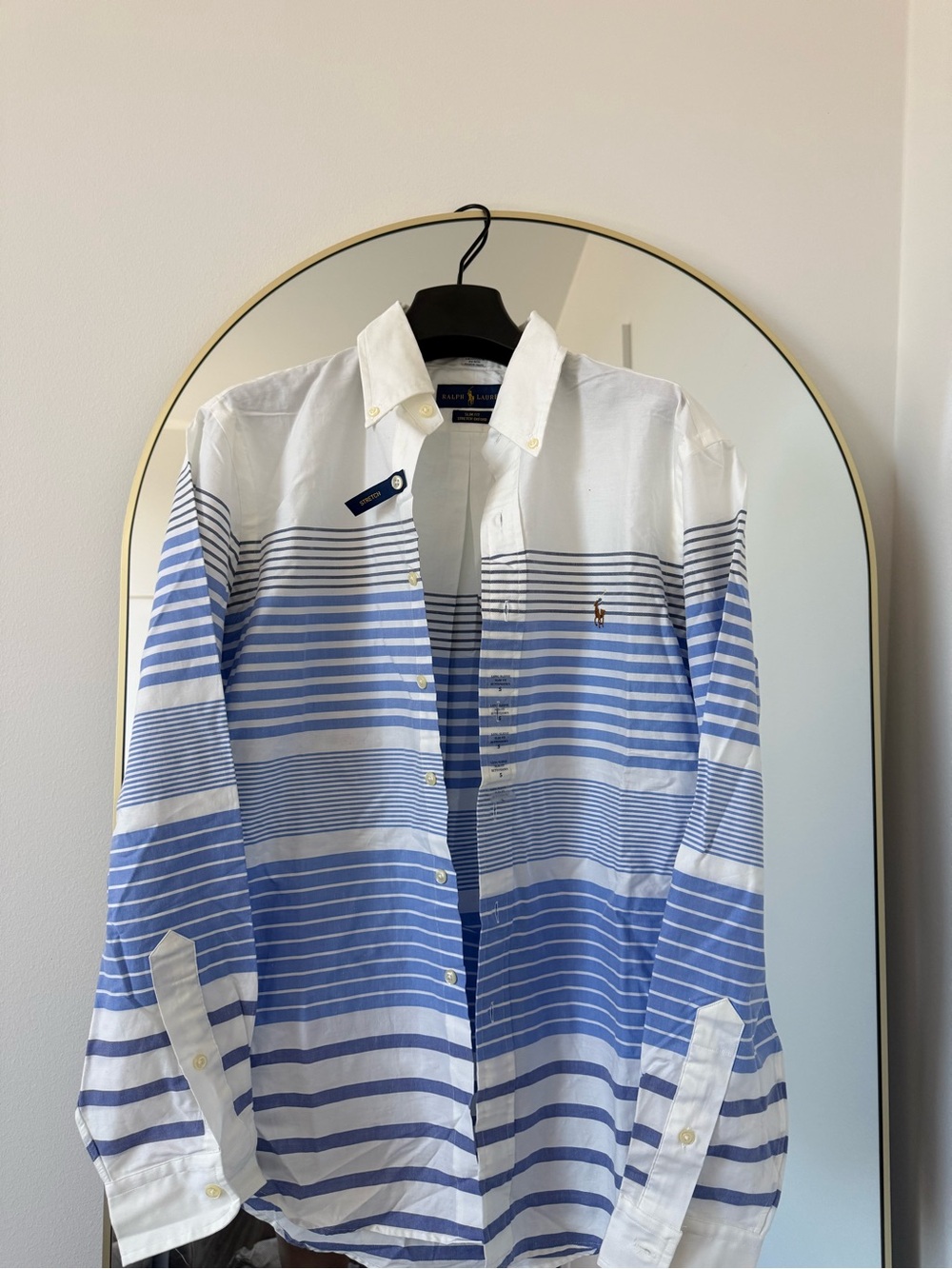 Ralph Lauren Slim Fit Stretch Oxford Button-Down Shirt (NWT)